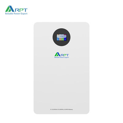 Qualität Wandmontiertes Lithium-Ionen-Batteriespeichersystem (5kWh/10kWh) mit kreisförmigem Display usine