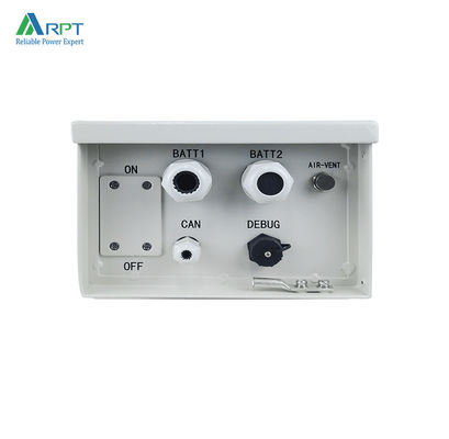 Qualität 7200Wh 9600Wh 48v Telekommunikations-Batterie-Systemen in BMS integriert usine