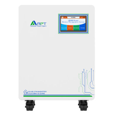 Ein guter Preis. LiFePO4-Heimspeicher mit 5,2 kWh Kapazität und 200-W-Solarmodulen für nachhaltiges Energiemanagement Online